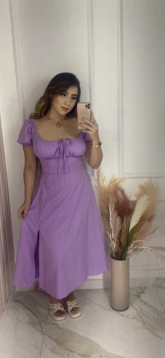 Vestido Fresh Manguinha - Crepe - loja online