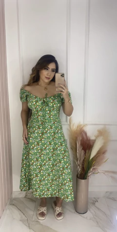 Vestido Fresh Manguinha - Crepe - loja online