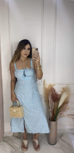 Imagem do Vestido Fresh Floral Alcinha - Crepinho