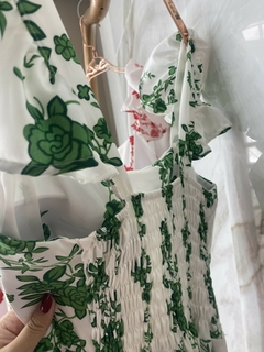 Vestido Floral - Crepinho - loja online