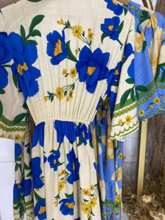 Vestido Floratta- Manguinha - Curto