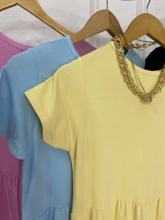 Vestido Colorê- Manguinha na internet