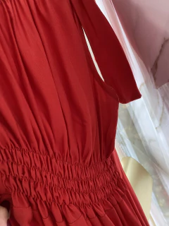 Vestido Laço Ombro - Viscose Premium - Vestorelli