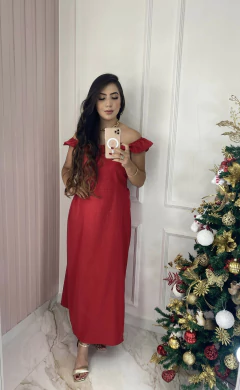 Vestido Bahamas - Babados - Vestorelli