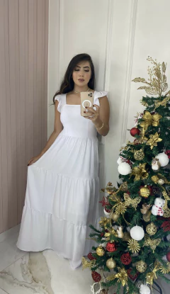 Imagem do Vestido Alça Babado - Duna