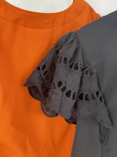 Blusa Manga Laise na internet