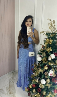 Conjunto Alça Babados - Listras - loja online