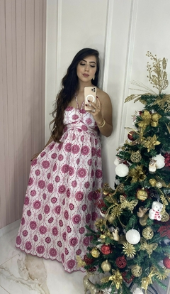Vestido Amarração Lease - loja online