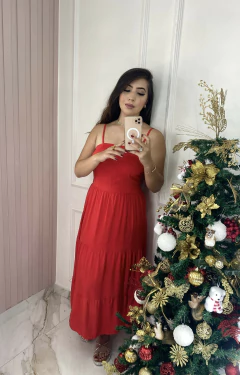 Vestido Alcinha - Viscolinho na internet