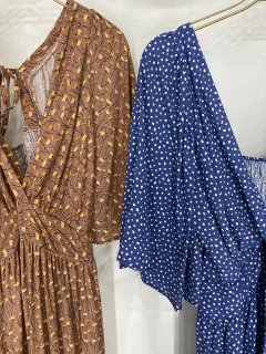 Vestido Manguinha - Estampas Delicadas - Vestorelli