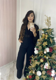 Calça Pantalona Lisa - Crepe Duna na internet