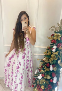 Vestido Floral - Alcinha - loja online