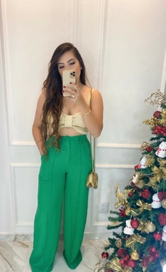 Cropped Laço Lurex - Alcinha - comprar online