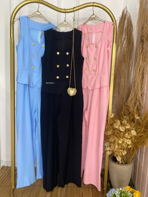 Macacão Solar - 6 botões