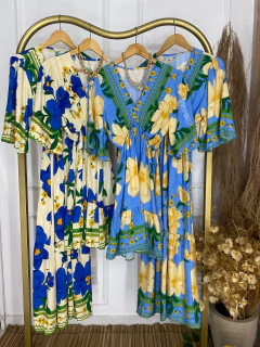 Vestido Floratta- Manguinha - Curto - comprar online