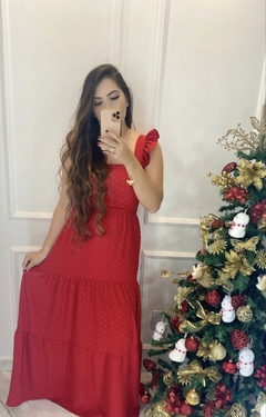 Vestido alcinha babado- Pipoca - comprar online