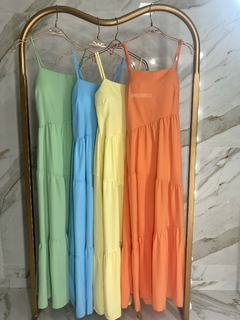Vestido Recorte Alcinha- Colors