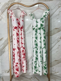 Vestido Floral - Crepinho