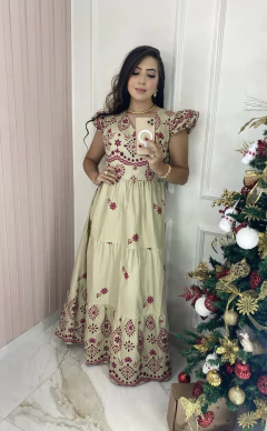 Vestido Princesa - Estampado - Vestorelli