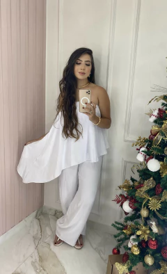 Macacão Assimétrico - Tomara que Caia - Vestorelli