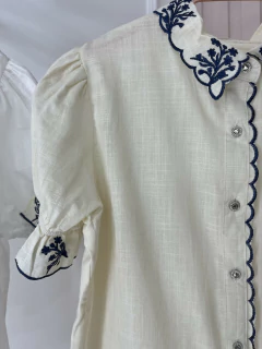 Blusa Dior - Bordada - comprar online