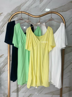 Vestido Manguinha Curto - Colors