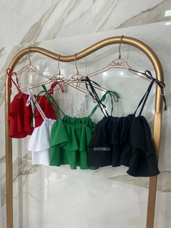 Cropped Babados - Colors