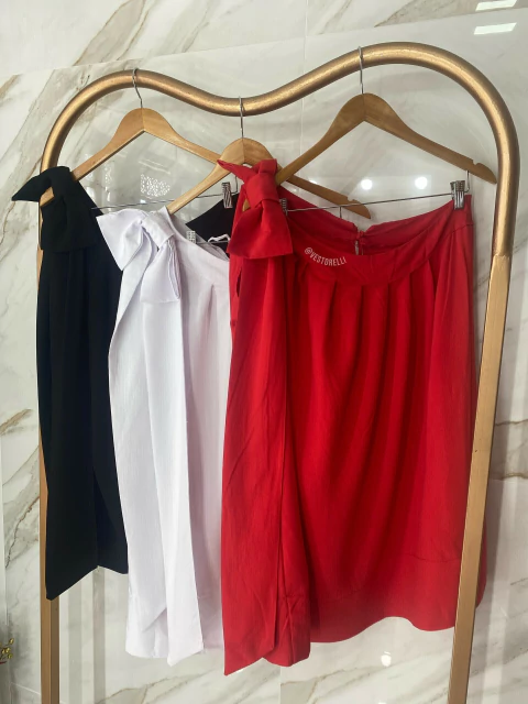 Vestido Bata Curto - Laço