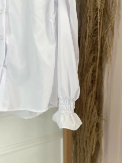 Camisa Social Manga Princesa - Branca - comprar online