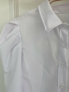 Camisa Social Manga Princesa - Branca - Vestorelli