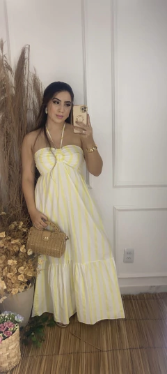 Vestido Mykonos - Listrado - Vestorelli