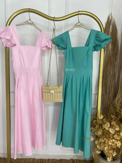 Vestido Capri - Alça Babados