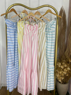 Vestido Mykonos - Listrado