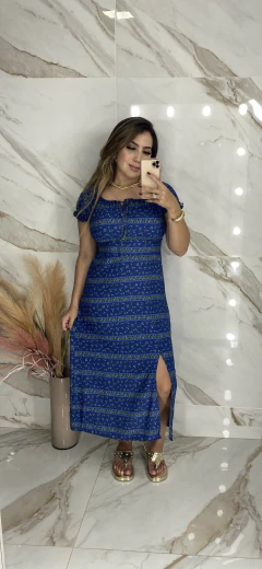 Vestido Manguinha Camponesa - Floral na internet