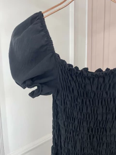 Vestido Longo Manguinha - Preto na internet
