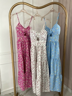 Vestido Laço Florzinha - Recortes