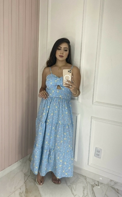 Vestido Laço Florzinha - Recortes na internet