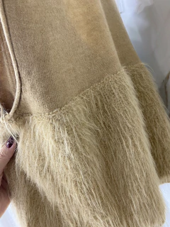 Colete Blair - Tricot importado com pelúcia - Vestorelli