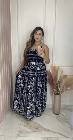 Imagem do Vestido Tomara que Caia - Estampado