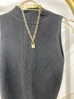 Regata Colete Detalhes -Tricot Modal - comprar online