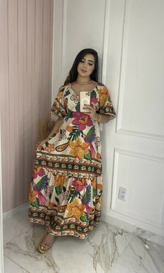 Imagem do Vestido Manguinha - Estampado