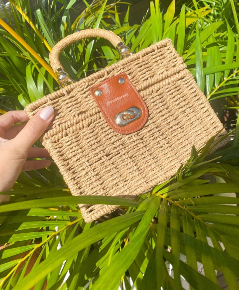 Bolsa Palha - Maletinha