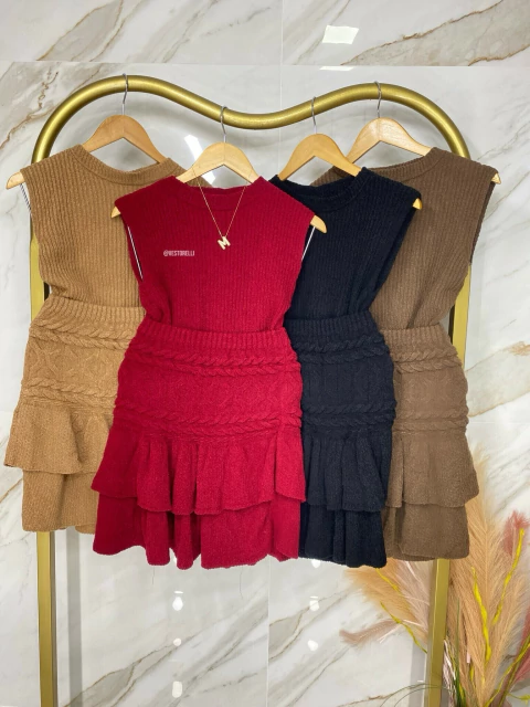 Conjunto Dior - Tricot Mousse