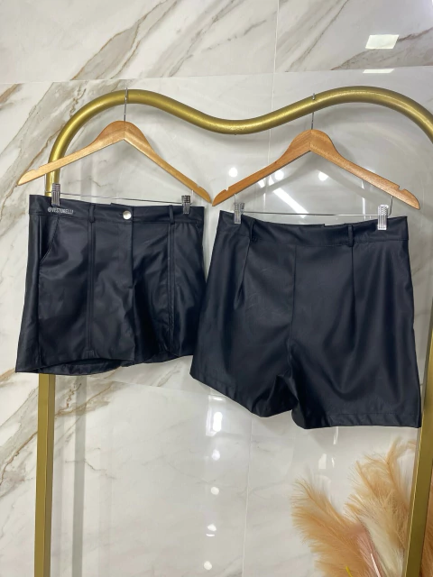 Short Couro - Flanelado