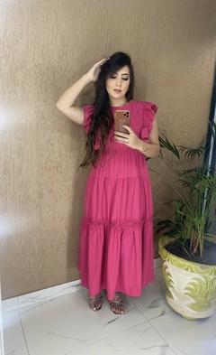 Vestido Babados - Colors - Vestorelli