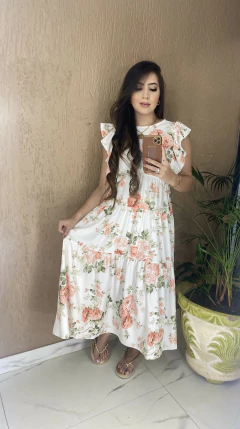 Vestido Babados - Florzinha na internet