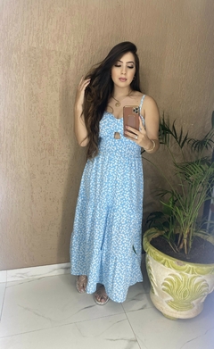 Vestido Laço Florzinha - Recortes - comprar online
