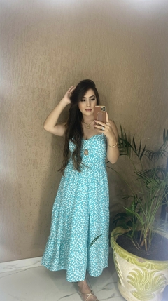 Vestido Laço Florzinha - Recortes - Vestorelli