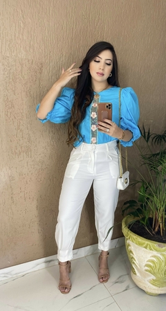 Blusa M.Bufante - Bordada - Vestorelli