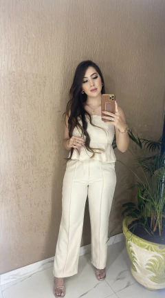 Conjunto Peplum - Strass - loja online
